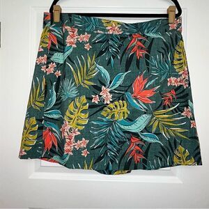 RipSkirt Hawaii Length 2 Tropical Floral Print Full Wrap Self-Attached Skirt